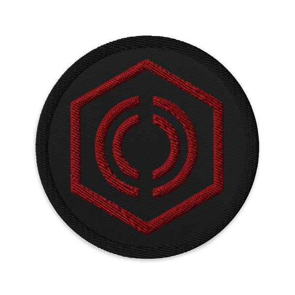 CRADLE Unsouled Burgundy Badge Embroidered Patches The Will Wight Store cradle-unsouled-burgundy-badge-embroidered-patches-the-will-wight-store