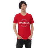 CHEERS AND CELEBRATIONS Unisex t-shirt