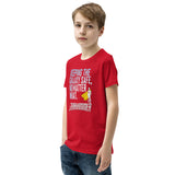 THE LAST HORIZON: Starhammer - Keeping The Galaxy Safe Youth Short Sleeve T-Shirt