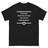 THE LAST HORIZON – "Everyone deserves at least one secret magical power" Men's classic tee