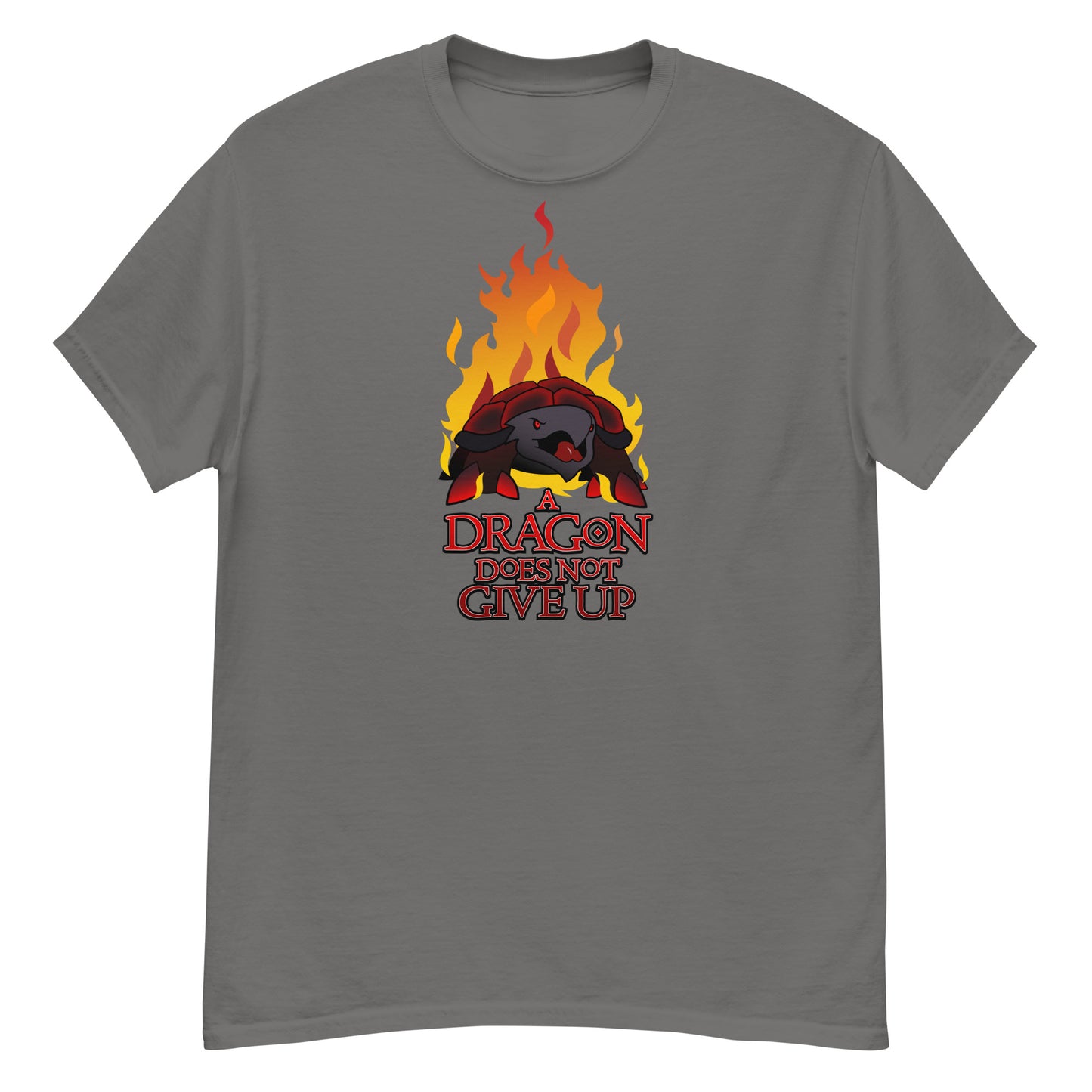 Orthos: A Dragon Does Not Give Up - Men's Classic T-shirt