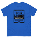 THE LAST HORIZON: Beware The Iron Legion Men's classic tee