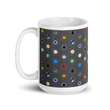 CRADLE Icons Pattern (Grey) 15oz Mug