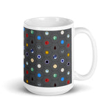 CRADLE Icons Pattern (Grey) 15oz Mug