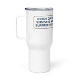 DROSS Travel mug with a handle