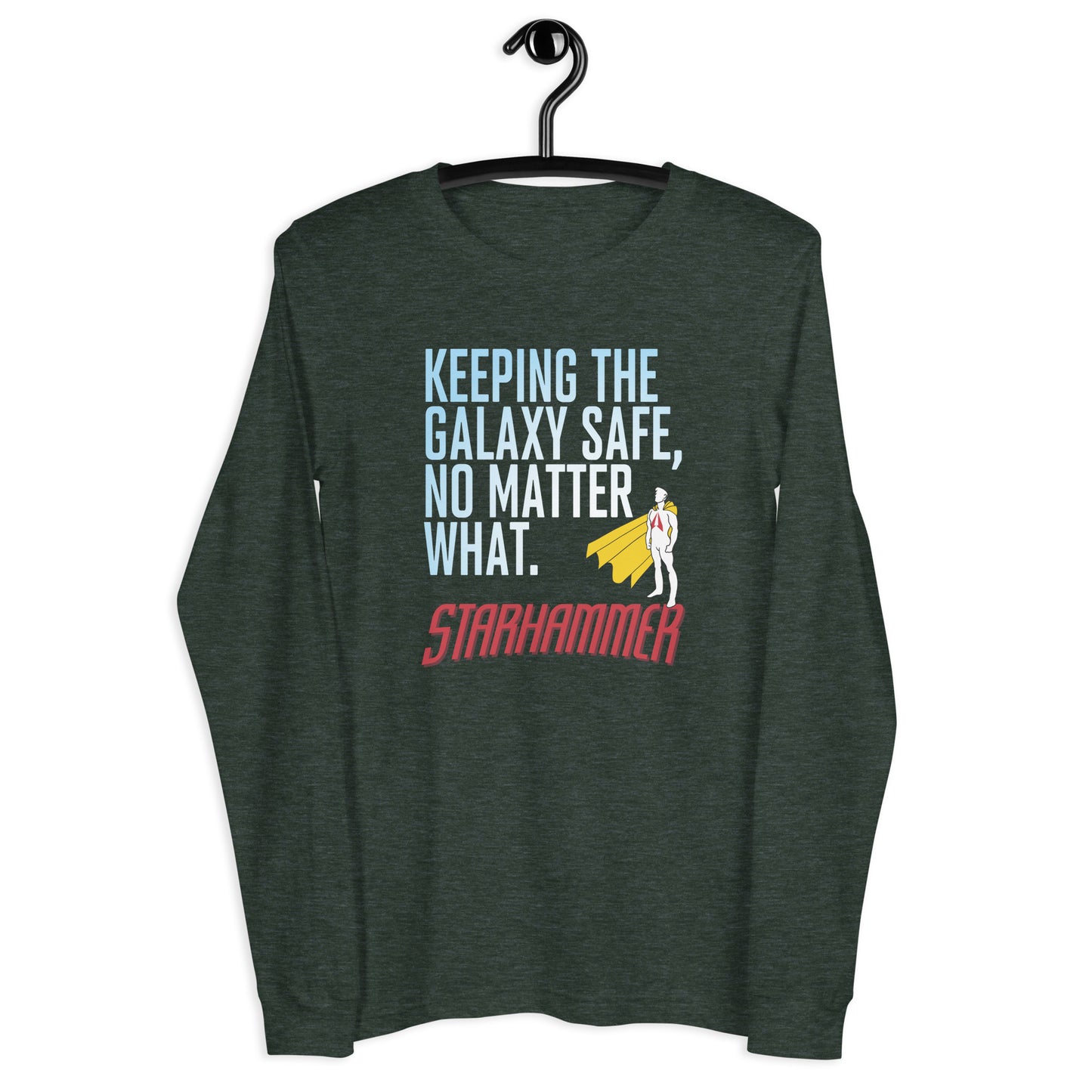 Starhammer: Keeping the Galaxy Safe - Unisex Long Sleeve Tee