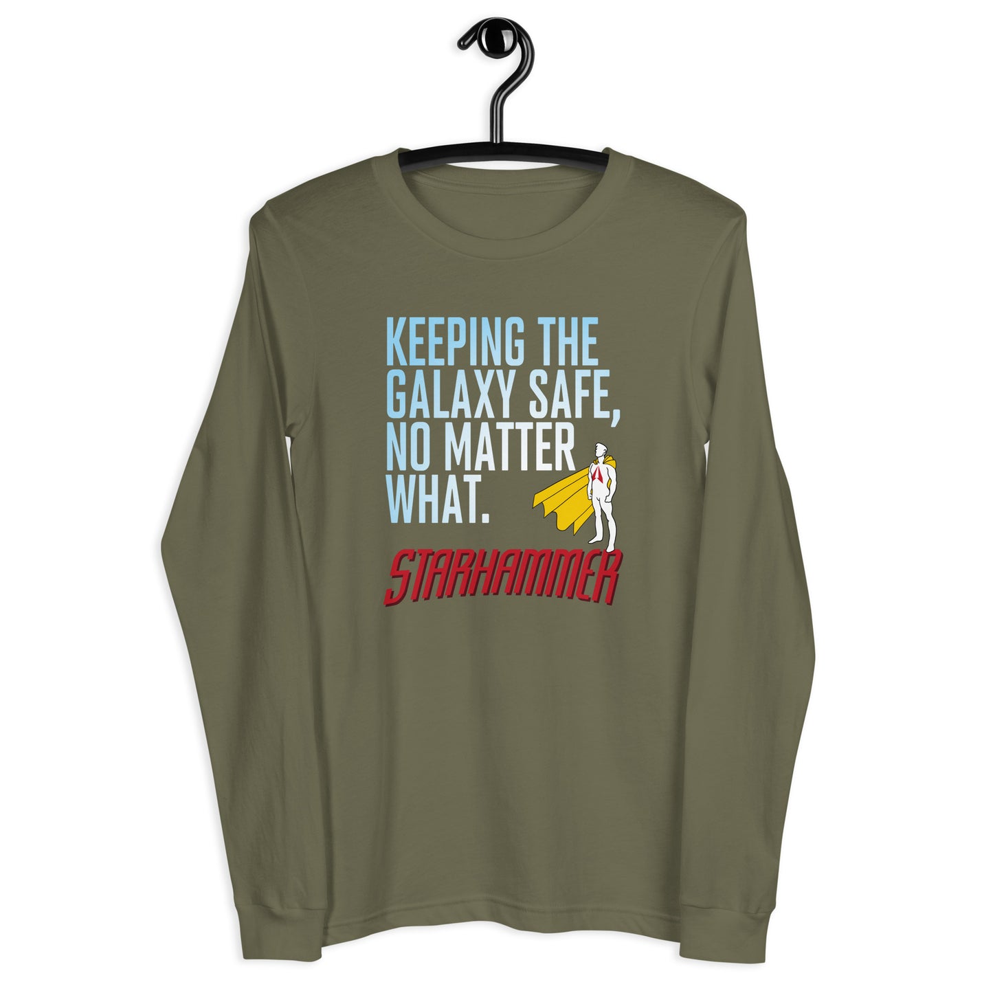 Starhammer: Keeping the Galaxy Safe - Unisex Long Sleeve Tee