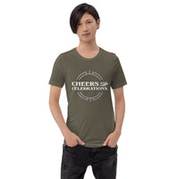 CHEERS AND CELEBRATIONS Unisex t-shirt