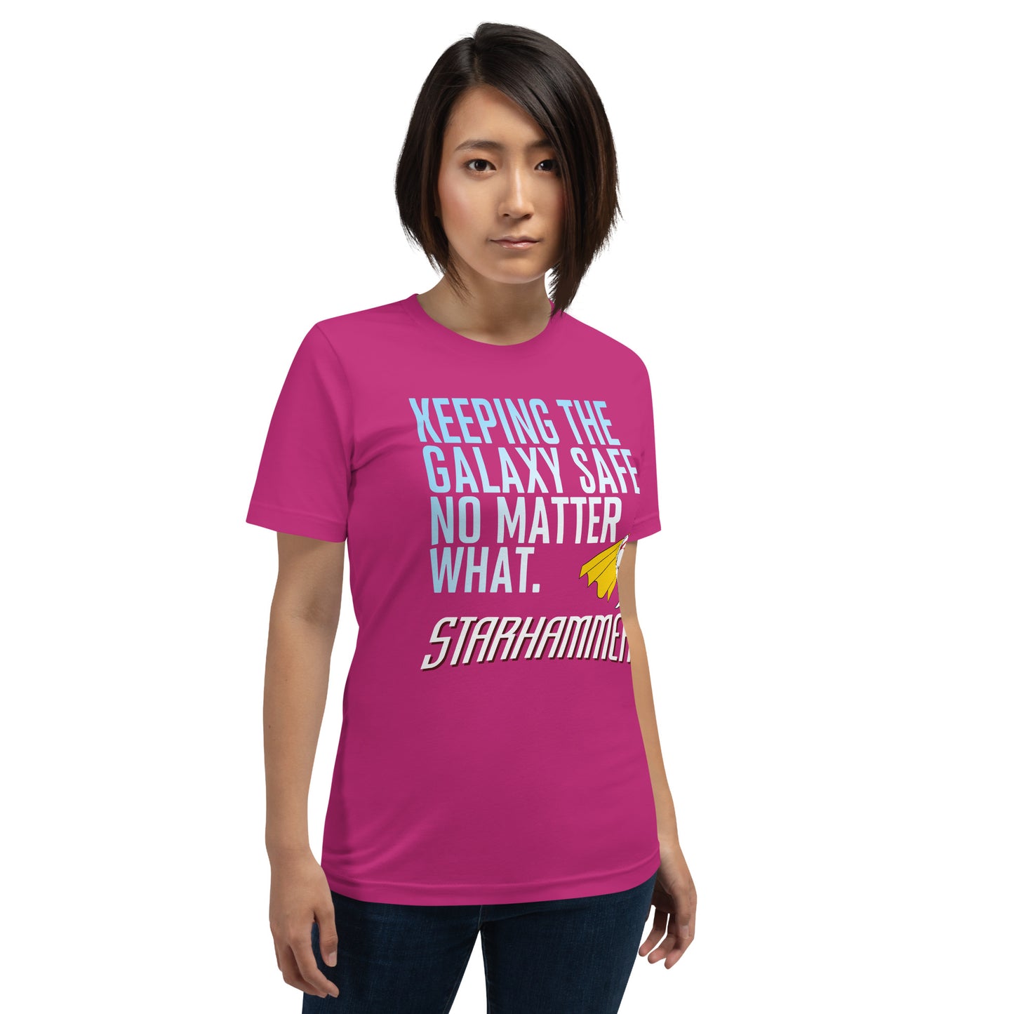 Starhammer: Keeping the Galaxy Safe - Unisex T-shirt