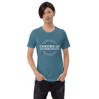 CHEERS AND CELEBRATIONS Unisex t-shirt