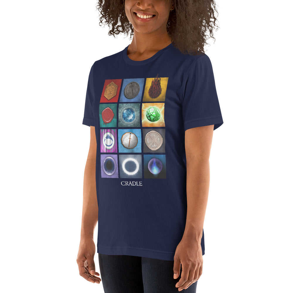 Cradle Icons - Unisex T-shirt