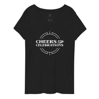 CHEERS AND CELEBRATIONS Women’s recycled v-neck t-shirt