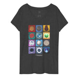 CRADLE Icons Women’s recycled v-neck t-shirt
