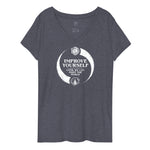 CRADLE: Improve Yourself Women’s recycled v-neck t-shirt