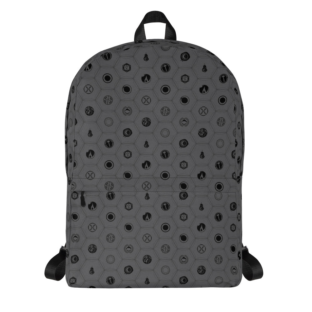 Cradle Icons (Black & Slate) - Backpack