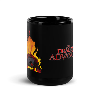 Orthos:The Dragon Advances - Black 15oz Mug