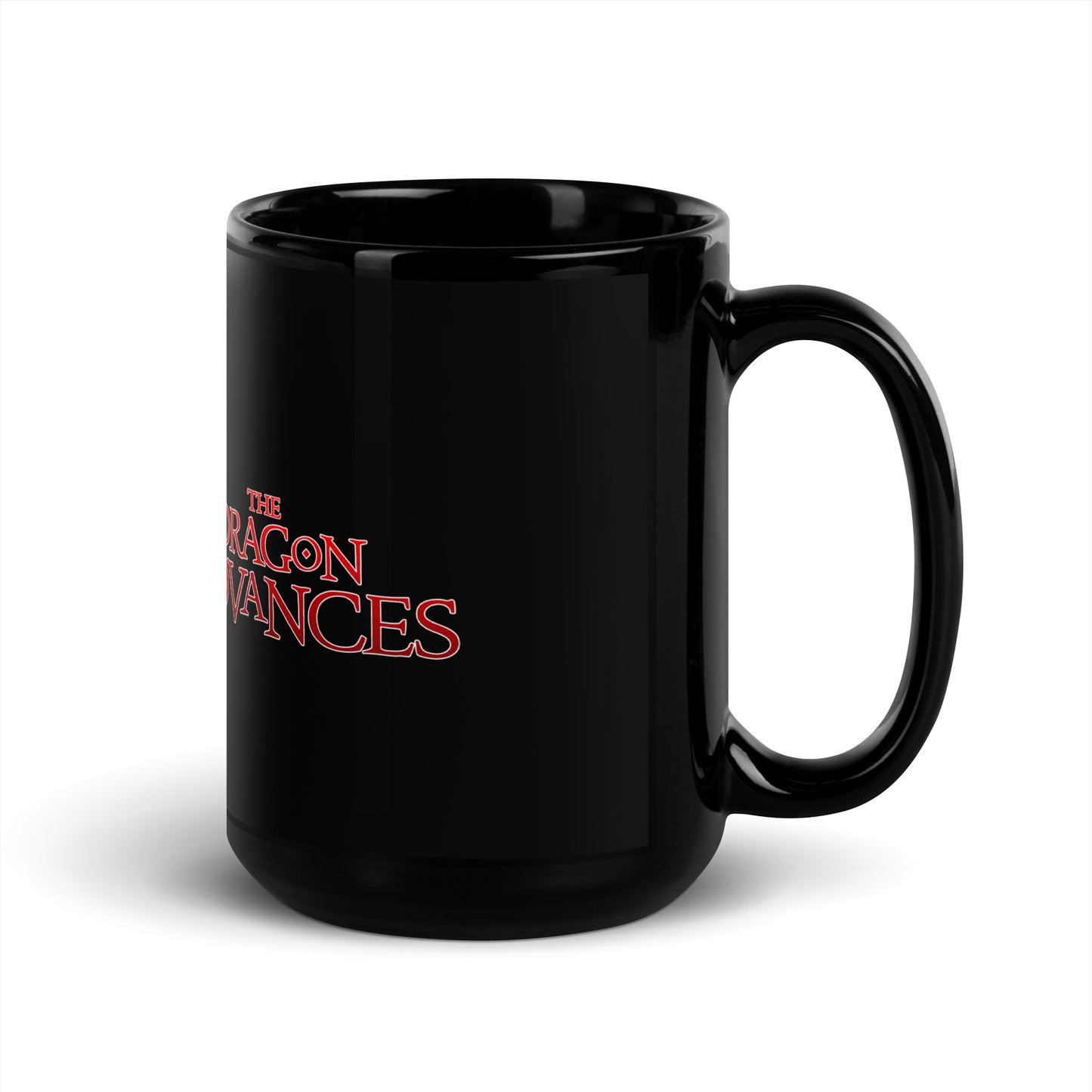 Orthos:The Dragon Advances - Black 15oz Mug