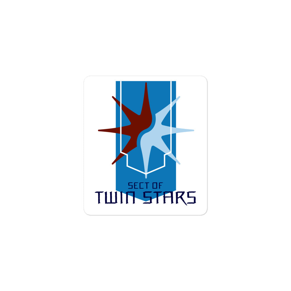 Sect of Twin Stars - Bubble-free Sticker