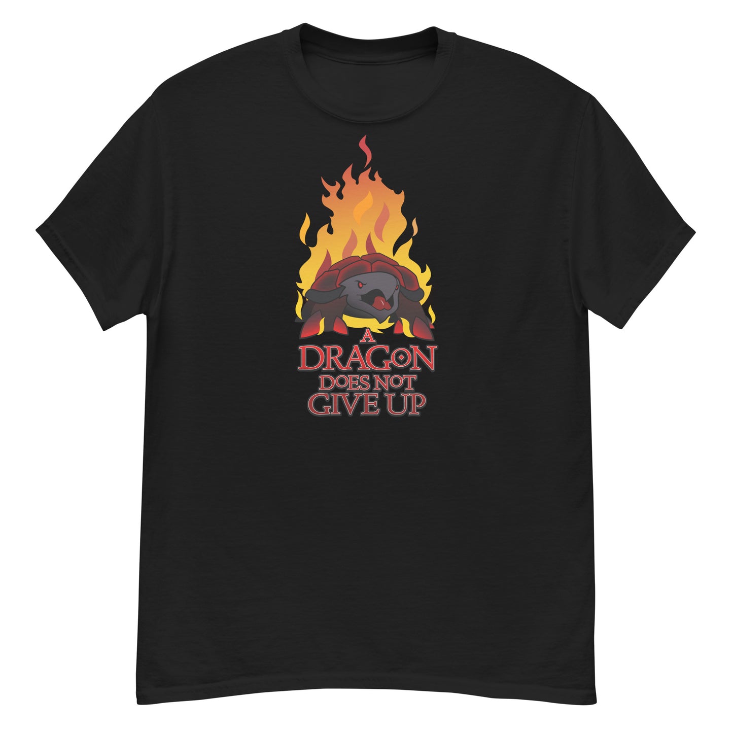 Orthos: A Dragon Does Not Give Up - Men's Classic T-shirt