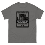 THE LAST HORIZON: Beware The Iron Legion Men's classic tee