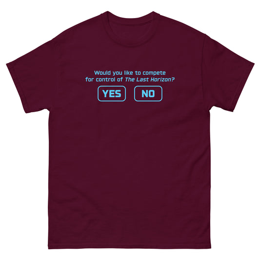 "Would you like to compete...?" - Men's Classic T-shirt