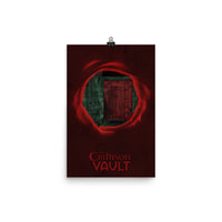 THE CRIMSON VAULT Poster – 12"x18" or 24"x36"