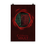 THE CRIMSON VAULT Poster – 12"x18" or 24"x36"
