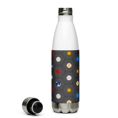 Cradle Icons (Colour & Slate) - Stainless Steel Water Bottle