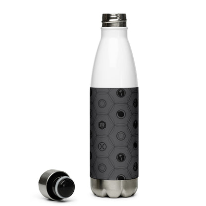 Cradle Icons (Slate) - Stainless Steel Water Bottle