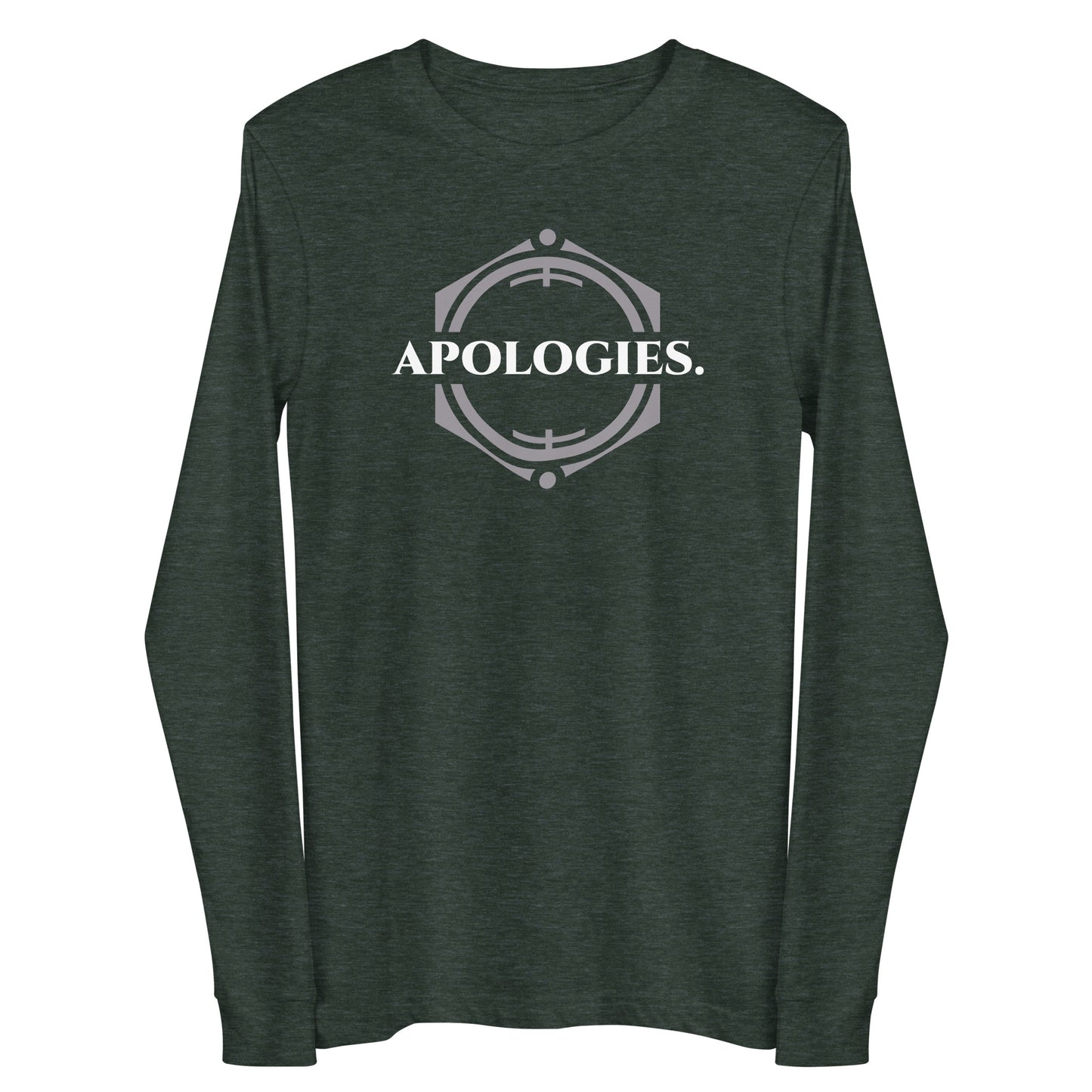 Apologies - Unisex Long Sleeve Tee