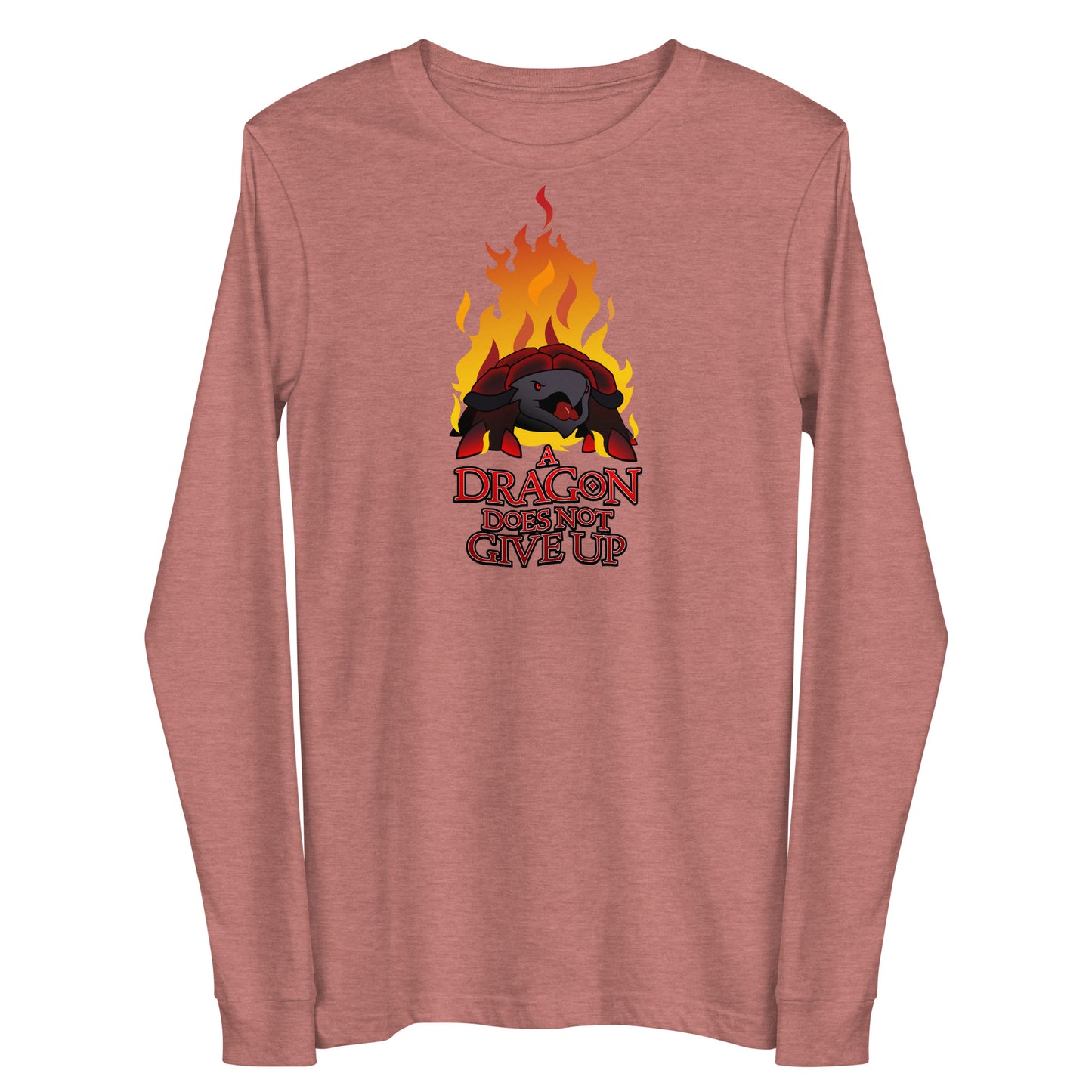 Orthos: A Dragon Does Not Give Up - Unisex Long Sleeve Tee