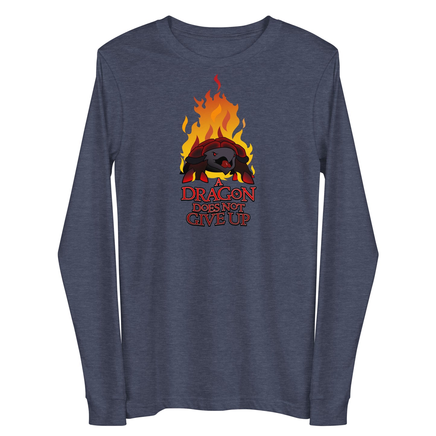 Orthos: A Dragon Does Not Give Up - Unisex Long Sleeve Tee