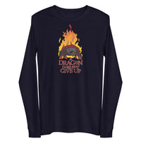 ORTHOS: A Dragon Does Not Give Up Unisex Long Sleeve Tee