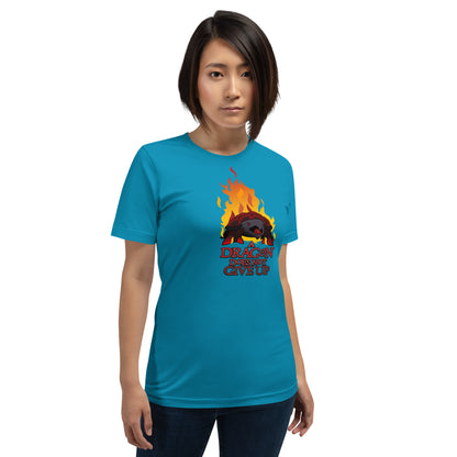 Orthos: A Dragon Does Not Give Up - Unisex T-shirt