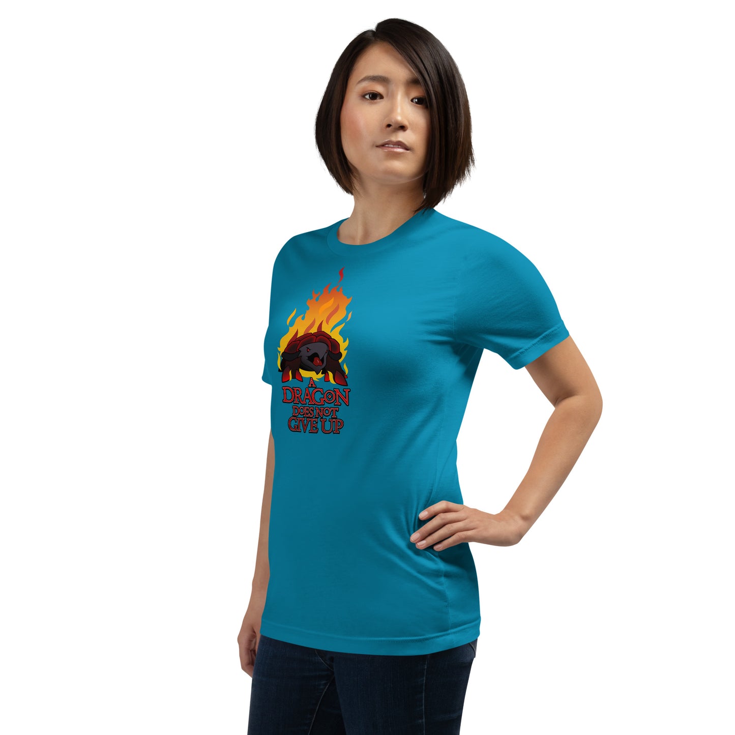 Orthos: A Dragon Does Not Give Up - Unisex T-shirt