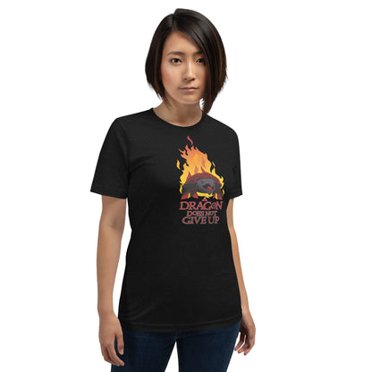 Orthos: A Dragon Does Not Give Up - Unisex T-shirt