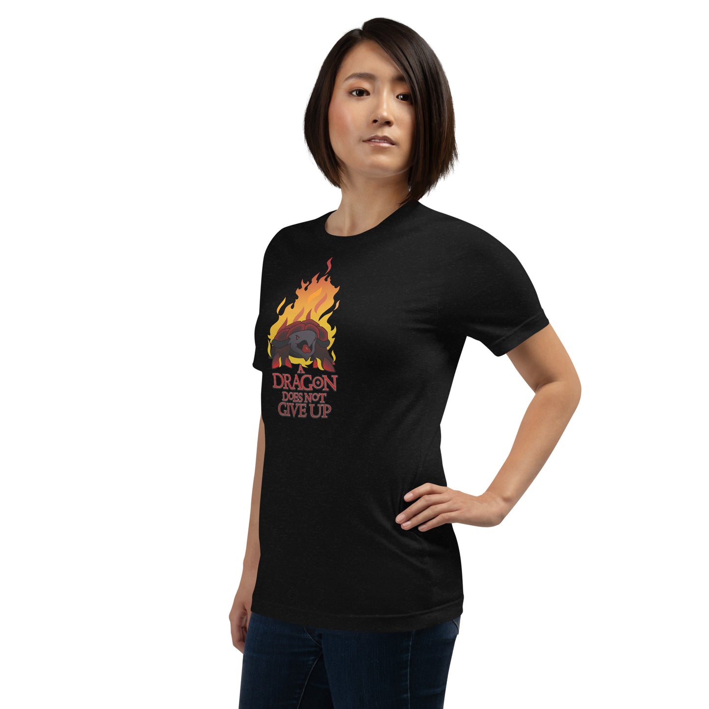 Orthos: A Dragon Does Not Give Up - Unisex T-shirt