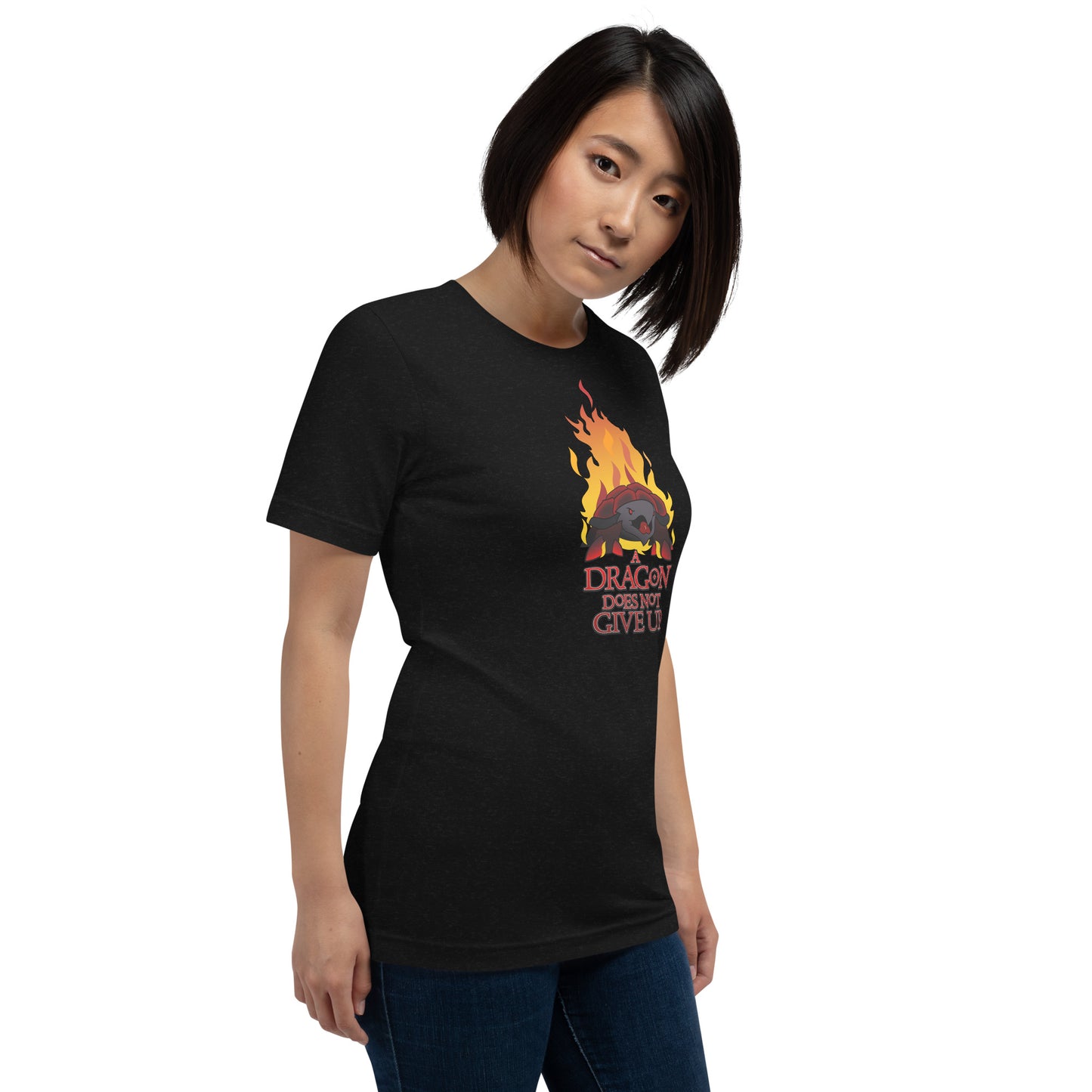 Orthos: A Dragon Does Not Give Up - Unisex T-shirt