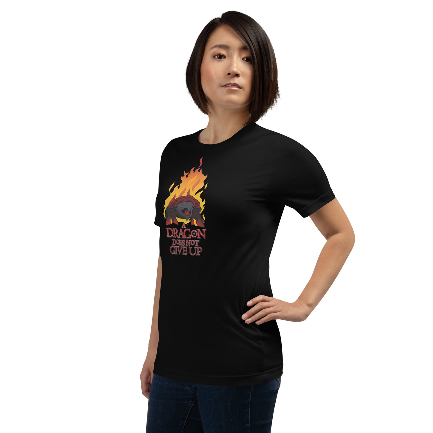 Orthos: A Dragon Does Not Give Up - Unisex T-shirt