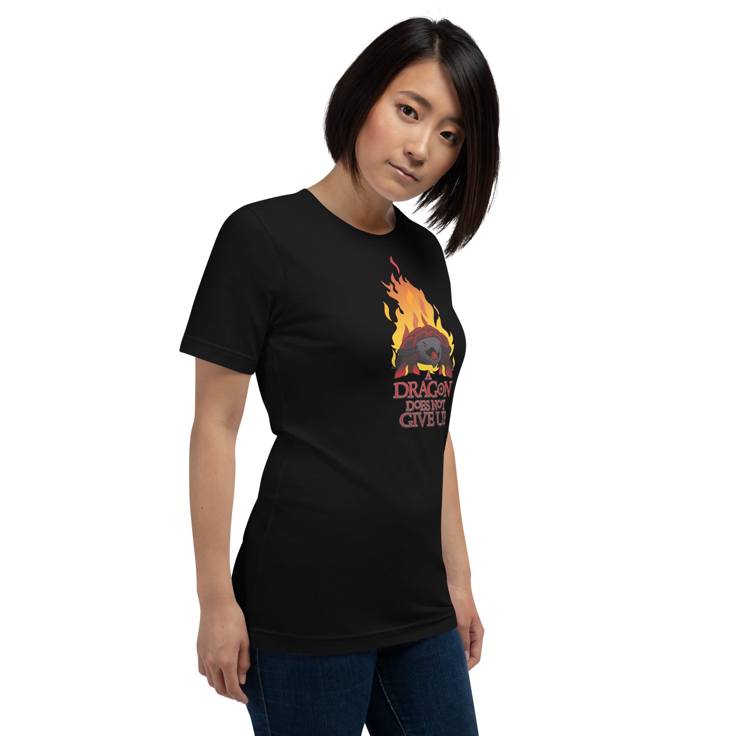 Orthos: A Dragon Does Not Give Up - Unisex T-shirt