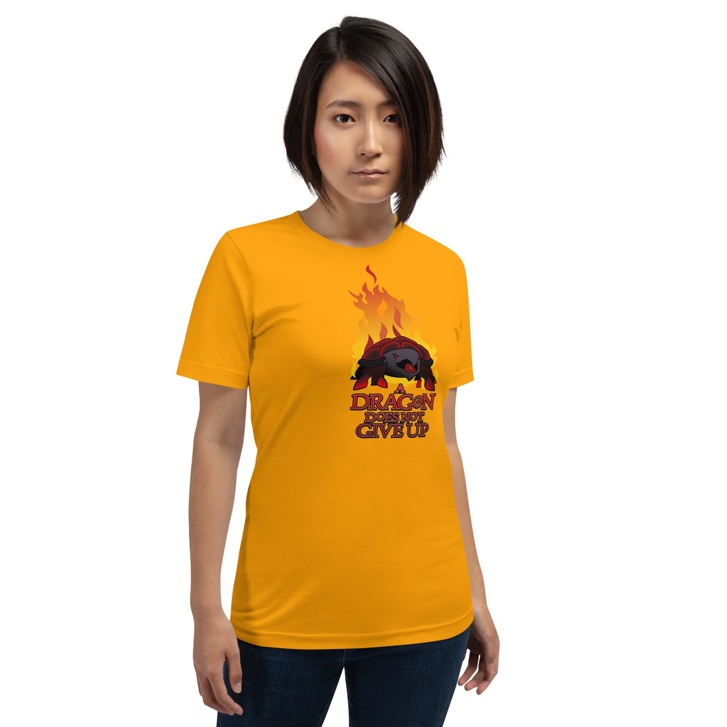 Orthos: A Dragon Does Not Give Up - Unisex T-shirt