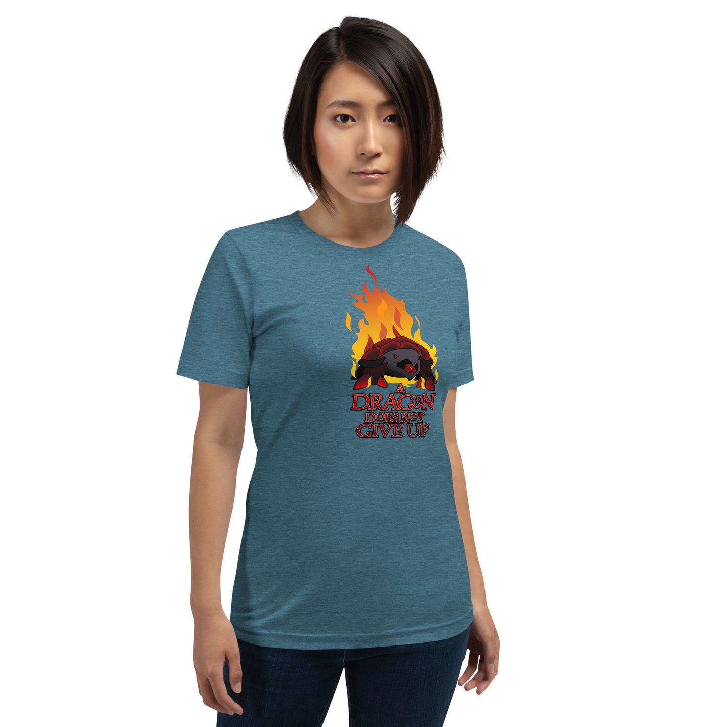 Orthos: A Dragon Does Not Give Up - Unisex T-shirt