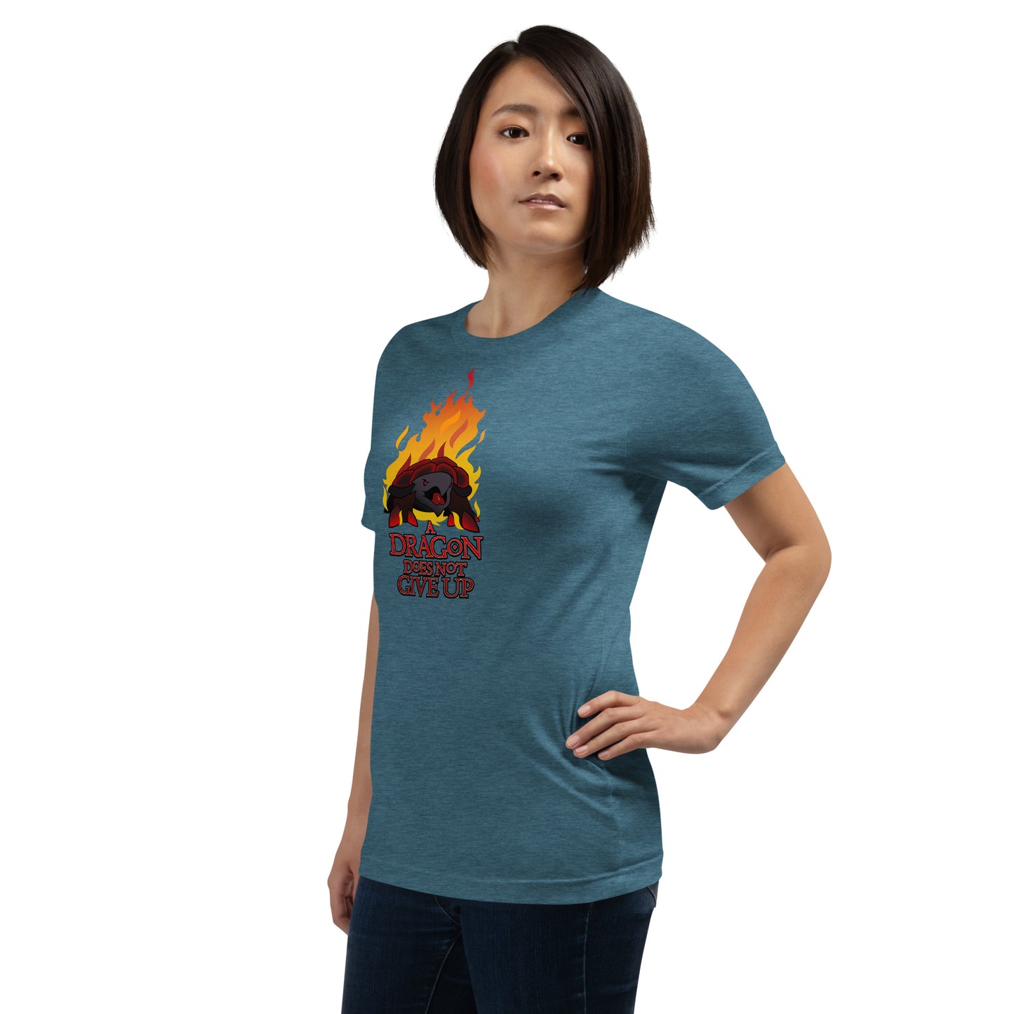Orthos: A Dragon Does Not Give Up - Unisex T-shirt