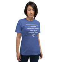 THE LAST HORIZON: "Everyone Deserves At Least One Secret Magical Power" Unisex t-shirt