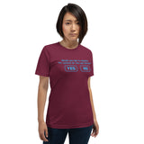 THE LAST HORIZON: "Would you like to compete...?" Unisex t-shirt