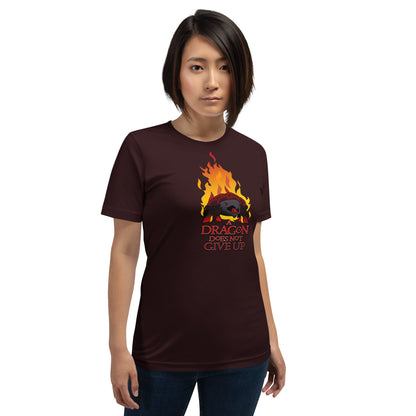 Orthos: A Dragon Does Not Give Up - Unisex T-shirt