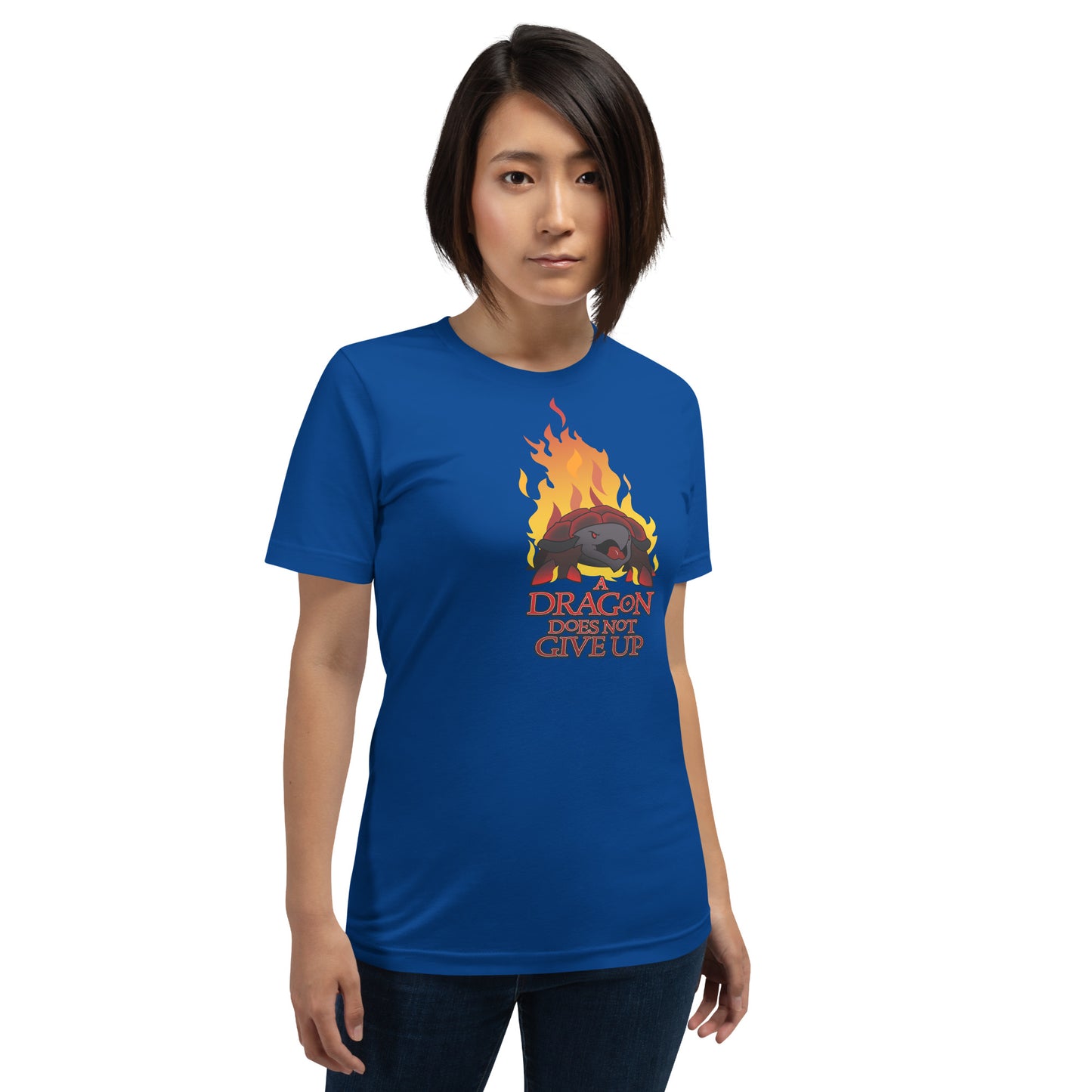 Orthos: A Dragon Does Not Give Up - Unisex T-shirt