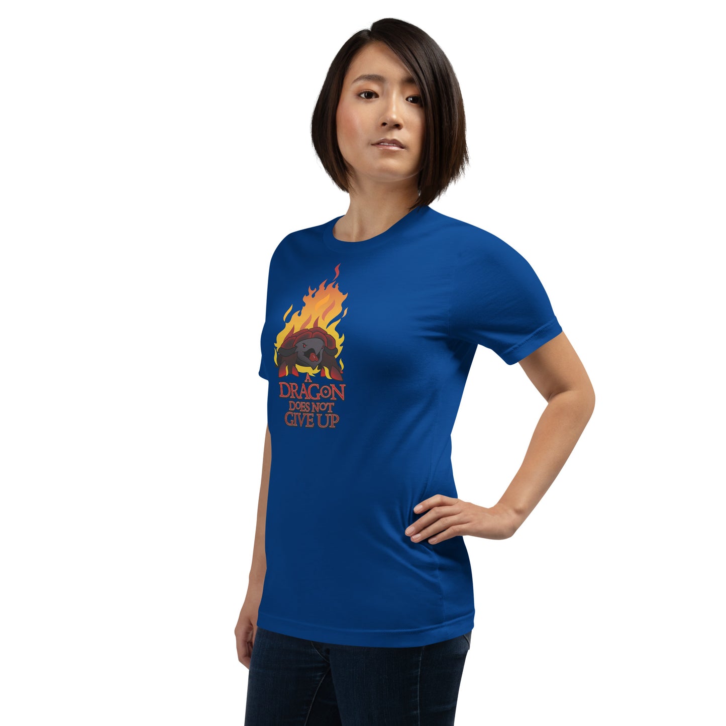 Orthos: A Dragon Does Not Give Up - Unisex T-shirt