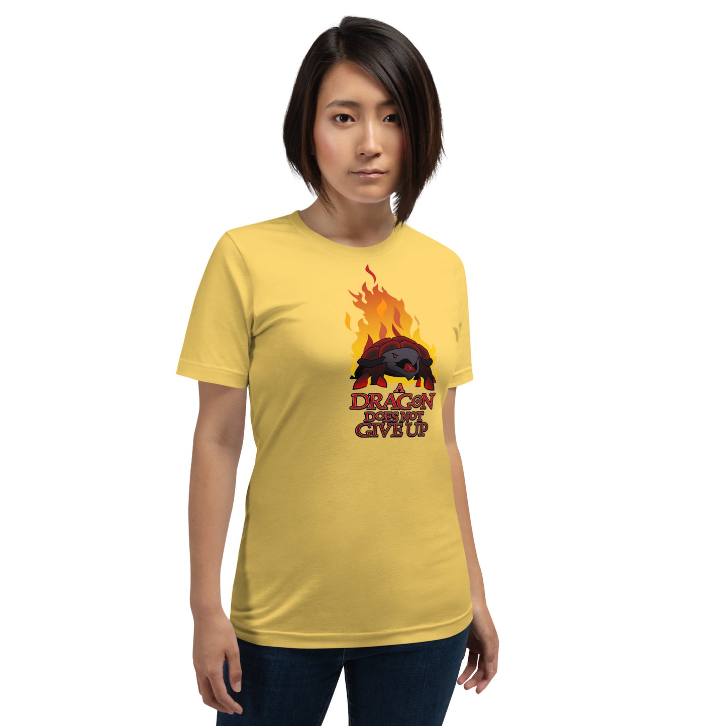Orthos: A Dragon Does Not Give Up - Unisex T-shirt