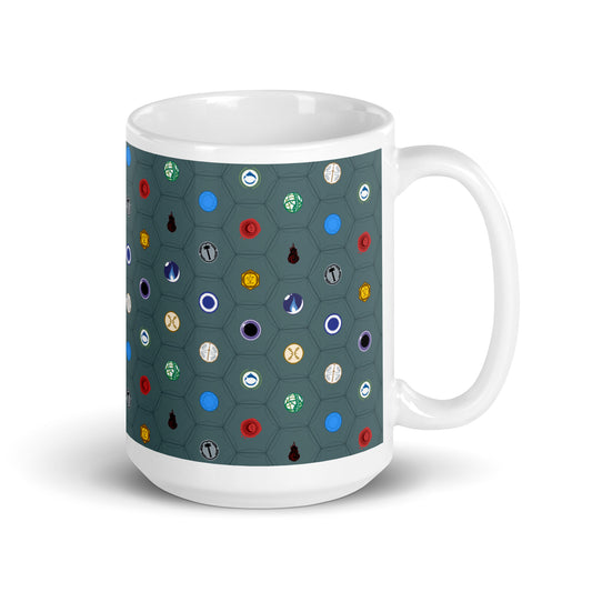 Cradle Icons (Green) - 15oz Mug